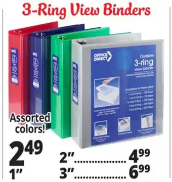 Ocean State Job Lot Binders offer