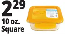 Ocean State Job Lot Glass Food Storage Container 11.49 oz offer