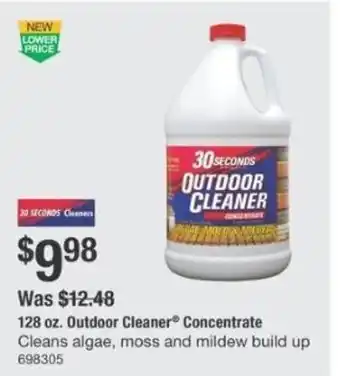 The Home Depot Outdoor Cleaner Concentrate offer