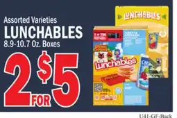 C Town LUNCHABLES offer