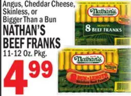 C Town NATHAN'S BEEF FRANKS offer