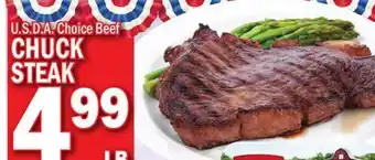 C Town CHUCK STEAK offer