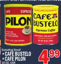 C Town • CAFE BUSTELO • CAFE PILON offer
