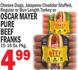 C Town OSCAR MAYER PURE BEEF FRANKS offer