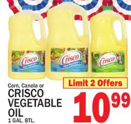 C Town CRISCO VEGETABLE OIL offer