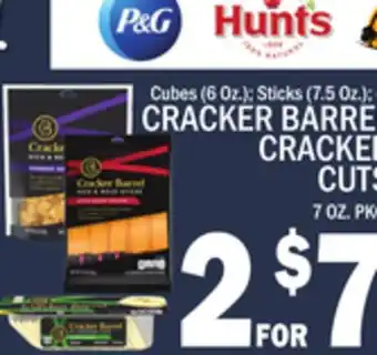 C Town CRACKER BARREL CRACKER CUTS offer