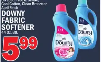 C Town DOWNY FABRIC SOFTENER offer
