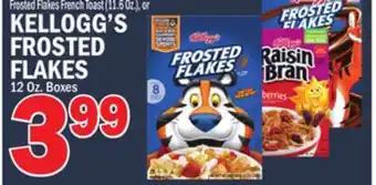 C Town KELLOGG'S FROSTED FLAKES offer