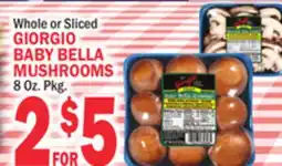 C Town GIORGIO BABY BELLA MUSHROOMS offer
