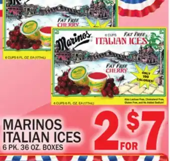 C Town MARINOS ITALIAN ICES offer