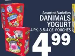 C Town DANIMALS YOGURT offer