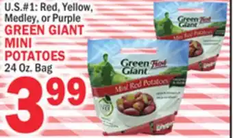 C Town GREEN GIANT MINI POTATOES offer