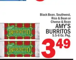 C Town AMY'S BURRITOS offer