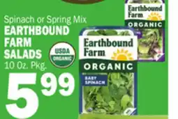 C Town EARTHBOUND FARM SALADS offer