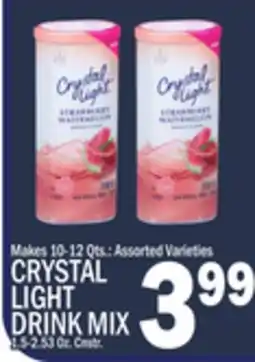 C Town CRYSTAL LIGHT LIGHT DRINK MIX offer