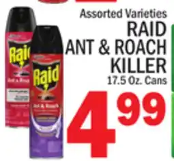 C Town RAID ANT & ROACH KILLER offer