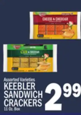 C Town KEEBLER SANDWICH CRACKERS offer