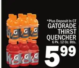 C Town GATORADE THIRST QUENCHER offer