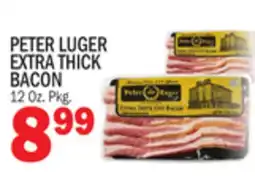 C Town PETER LUGER EXTRA THICK BACON offer