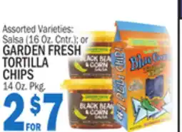 C Town GARDEN FRESH TORTILLA CHIPS offer