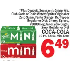 C Town COCA-COLA offer