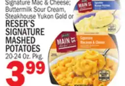 C Town RESER'S SIGNATURE MASHED POTATOES offer