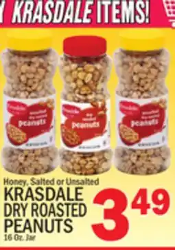 C Town KRASDALE DRY ROASTED PEANUTS offer
