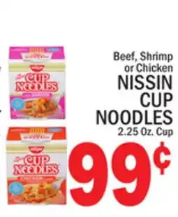 C Town NISSIN CUP NOODLES offer