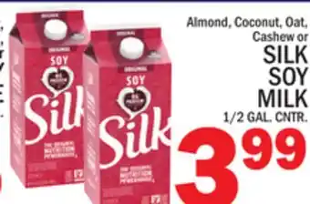 C Town SILK SOY MILK offer