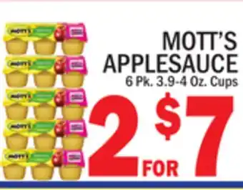 C Town MOTT'S APPLESAUCE offer