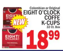 C Town EIGHT O'CLOCK COFFE K-CUPS offer