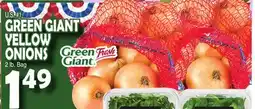 Bravo Supermarkets GREEN GIANT YELLOW ONIONS offer