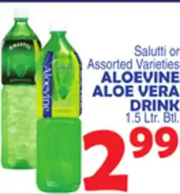 Bravo Supermarkets ALOEVINE ALOE VERA DRINK offer