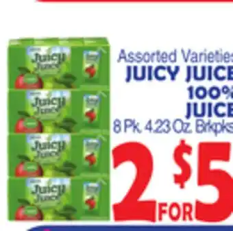 Bravo Supermarkets JUICY JUICE 100% JUICE offer