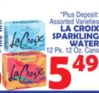 Bravo Supermarkets LA CROIX SPARKLING WATER offer