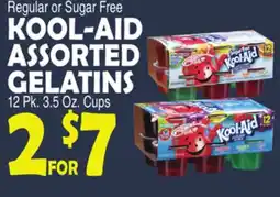 Bravo Supermarkets KOOL-AID ASSORTED GELATINS offer