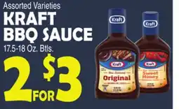 Bravo Supermarkets KRAFT BBQ SAUCE offer