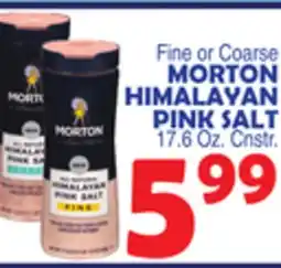 Bravo Supermarkets MORTON HIMALAYAN PINK SALT offer