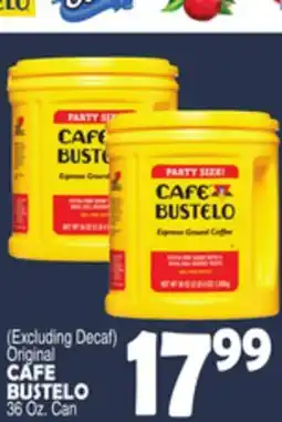 Bravo Supermarkets CAFE BUSTELO offer