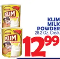 Bravo Supermarkets KLIM MILK POWDER offer