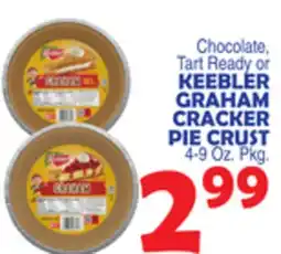 Bravo Supermarkets KEEBLER GRAHAM CRACKER PIE CRUST offer