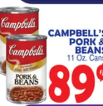 Bravo Supermarkets CAMPBELL'S PORK & BEANS offer