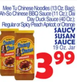 Bravo Supermarkets SAUCY SUSAN SAUCE offer