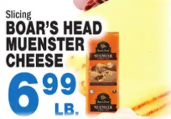 Bravo Supermarkets BOAR'S HEAD MUENSTER CHEESE offer