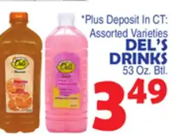 Bravo Supermarkets DEL'S DRINKS offer