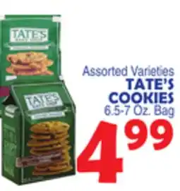 Bravo Supermarkets TATE'S COOKIES offer