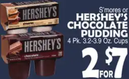 Bravo Supermarkets HERSHEY'S CHOCOLATE PUDDING offer