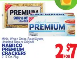 Bravo Supermarkets NABISCO PREMIUM CRACKERS offer