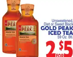 Bravo Supermarkets GOLD PEAK ICED TEA offer