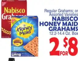 Bravo Supermarkets NABISCO HONEY MAID GRAHAMS offer